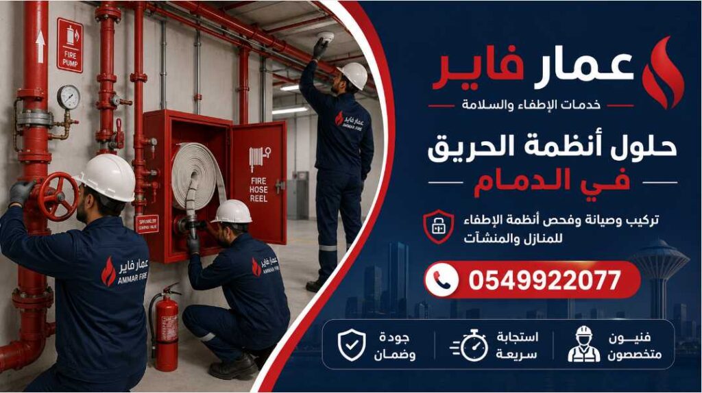 عمار فاير لخدمات الإطفاء والسلامة في الدمام والمناطق المحيطة 0549922077